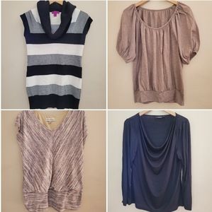 Womens lot of tops & blouses